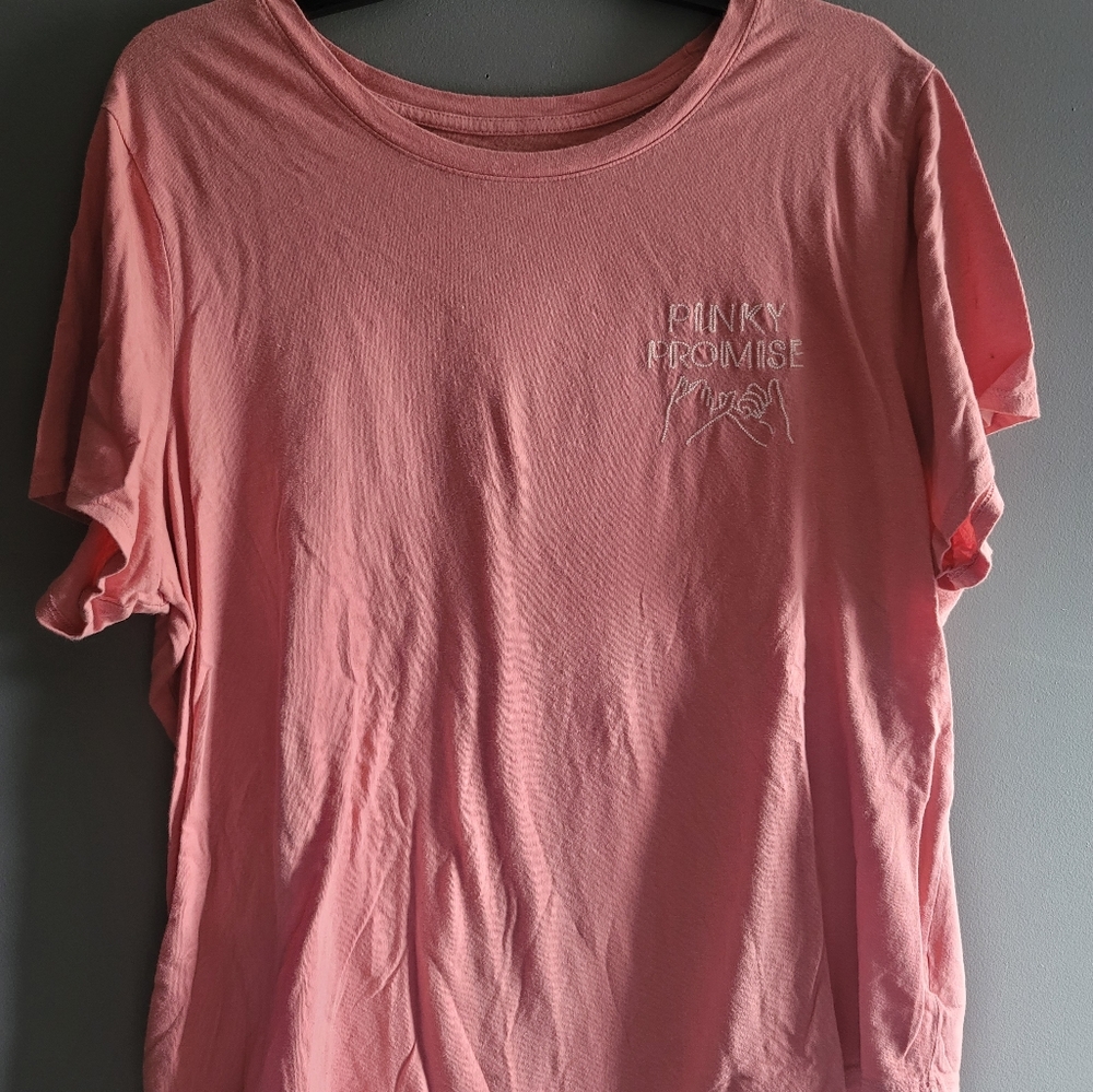Old navy Pinky Promise T-shirt XXL